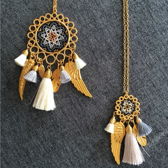 Jewelry lot. Brand Morena Corazón, gold plated, crystal beads - Picture 2 of 11